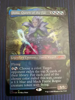 MTG Magic Oona, Queen of the Fae Secret Lair Drop Foil Mythic Rare NM - Image 1