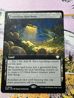 Eumidian Hatchery (Extended Art) Commander: Edge of Eternities NM Normal - Image 2