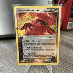 Pokemon TCG Celebrations Team Magma’s Groudon 9/95 NM - Image 1