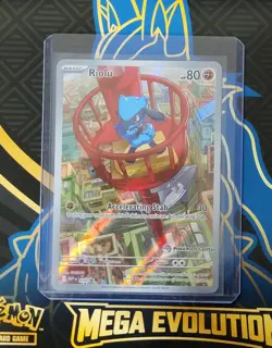 Pokemon TCG Alakazam 009 and Riolu 010 Pokemon Center Stamped Promo NM - Image 2