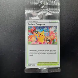 Lot 120 Pokemon INDONESIA Pikachu Fanfare Perayaan Festival 374/S-P Promo - Image 3
