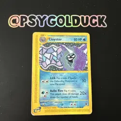 Cloyster 42/165 Expedition Base Set WOTC Wizards of the Coast Pokemon played - Image 1