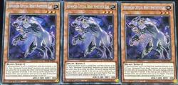 BLCR-EN011 Advanced Crystal Beast Amethyst Cat x3 - Secret Rare 1st Ed - YuGiOh - Image 1
