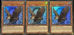 BLCR-EN052 Crystal Beast Cobalt Eagle x3 - Ultra Rare - 1st Edition - YuGiOh - Image 1