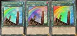 BLCR-EN055 Rainbow Bridge x3 - Ultra Rare - 1st Edition - YuGiOh - Image 1