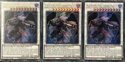 Yugioh Blackwing Full Armor Master BLCR-EN064 Ultra Rare 1st Mint Condition x3 - Image 1