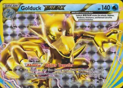 Golduck BREAK 18/122 Rare BREAK XY BREAKpoint Pokemon Card LP - Image 1