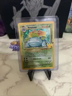 Pokemon Venusaur 2nd Edition Holo Card 18/130 Base Set 2 - Image 1