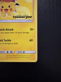 Ash's Pikachu - SM111 - Pokemon Sun & Moon Promo Rare Card LP - Image 5