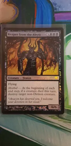 Magic: The Gathering (INNISTRAD) -FOIL MYTHIC- Reaper from the Abyss #112 - Image 1