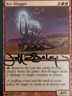 Signed ARTIST PROOF Arc - Slogger Jeff Easley MTG - Image 2