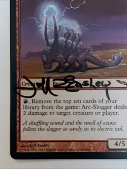 Signed ARTIST PROOF Arc - Slogger Jeff Easley MTG - Image 4
