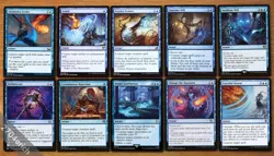 Set 10 Different Blue Counterspell Instants *NM Magic MTG Commander EDH - Image 1