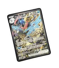 Pokemon TCG Shrouded Fable Greninja EX Blackstar 132 Promo Full Art Illustration - Image 1