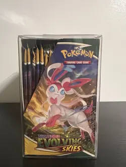 Pokemon TCG Evolving Skies Booster Box Open - Image 4