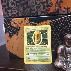 Pokemon TCG Kakuna Shadowless 1st Edition #33 33/102 Base Set Vintage NM - Image 1