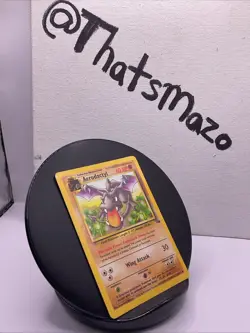 Pokemon TCG Aerodactyl Fossil 16/62 Regular 1999-2000 Wizards Base Set Copyright - Image 2