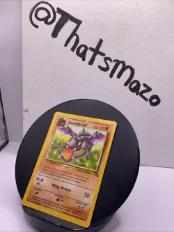 Pokemon TCG Aerodactyl Fossil 16/62 Regular 1999-2000 Wizards Base Set Copyright - Image 3