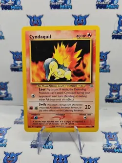 Cyndaquil - 56/111 - Pokemon Neo Genesis LP - Image 1