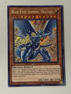 Blue-Eyes Shining Dragon LCKC-EN008 Legendary Collection Kaiba 1st Edition - Image 1