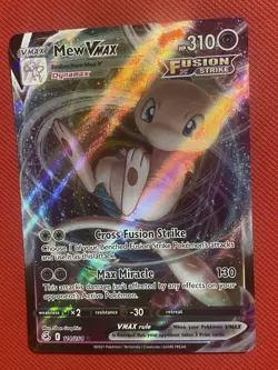 Mew VMAX 114/264 Swsh08: Fusion Strike Pokemon Card TCG - Image 4