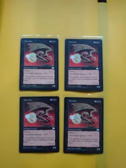 Morinfen. Rare Weatherlight summon RESERVED LIST PLAYSET Old Vintage. MTG 4 Card - Image 1