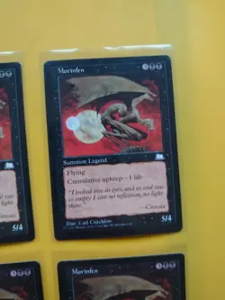 Morinfen. Rare Weatherlight summon RESERVED LIST PLAYSET Old Vintage. MTG 4 Card - Image 5