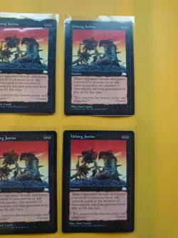 Urborg Justice. Weatherlight RESERVED LIST PLAYSET Old Vintage. MTG 4 Card - Image 2