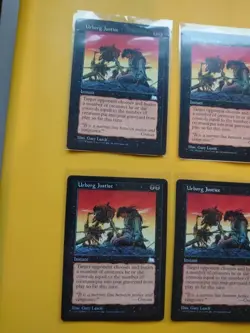 Urborg Justice. Weatherlight RESERVED LIST PLAYSET Old Vintage. MTG 4 Card - Image 3