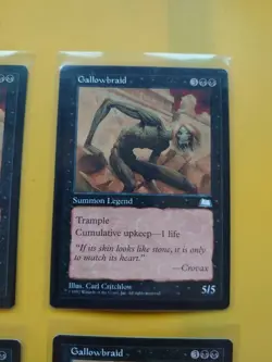 Gallowbraid. Weatherlight RARE RESERVED LIST PLAYSET Old Vintage. MTG 4 Card - Image 3