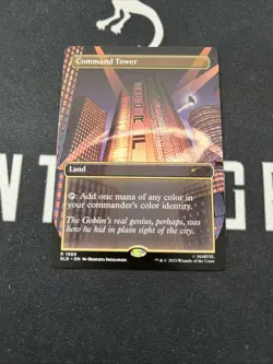 Secret Lair Command Tower 1989 x1 Magic Cards MTG Spider-Man - Image 1