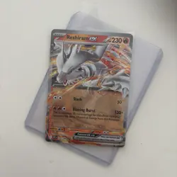 Reshiram ex 020/086 White Flare Ultra Rare Pokemon Card WHT EN Mint Condition - Image 1