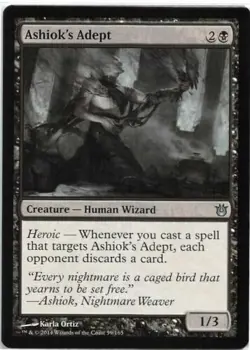 Ashiok's Adept *PLAYSET* Magic MtG x4 Born of the Gods SP - Image 1