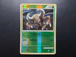 Pokemon - Pinsir 32/90 Reverse Holo Uncommon Heart Gold Soul Silver Undaunted - Image 1