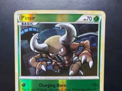 Pokemon - Pinsir 32/90 Reverse Holo Uncommon Heart Gold Soul Silver Undaunted - Image 2