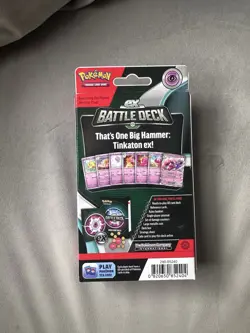 Pokemon TCG Deluxe EX Battle Deck Tinkaton EX - Image 3