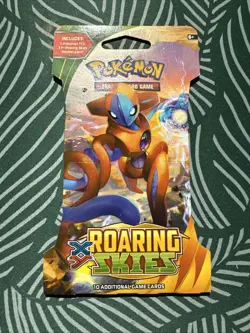 Pokemon TCG New Sealed XY Roaring Skies Sleeved Booster Pack - Image 1