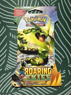 Pokemon TCG New Sealed XY Roaring Skies Sleeved Booster Pack - Image 1
