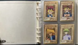BANDAI YU-GI-OH Complete 118+TA1+TA2 in Official Binder carddass TOEI Excellent - Image 2