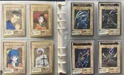 BANDAI YU-GI-OH Complete 118+TA1+TA2 in Official Binder carddass TOEI Excellent - Image 3