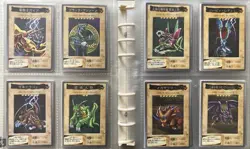 BANDAI YU-GI-OH Complete 118+TA1+TA2 in Official Binder carddass TOEI Excellent - Image 4