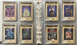 BANDAI YU-GI-OH Complete 118+TA1+TA2 in Official Binder carddass TOEI Excellent - Image 5
