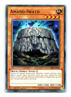 Amano-Iwato - CIBR-EN036 - Common 1st Edition Yugioh LP - Image 1