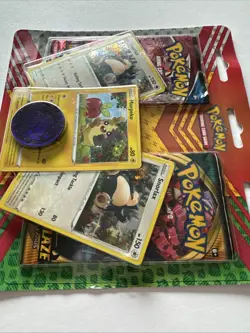 SEE* Pokemon TCG Snorlax, Morpeko & Applin Promo Cards ERROR PACK ! 2 SNORLAX! - Image 4