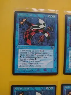 Reality Twist. ICE AGE RARE RESERVED LIST PLAYSET Old Vintage. MTG 4 Card - Image 5