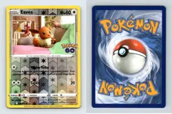 Eevee #54/78 SWSH Pokemon GO Reverse Holo Common 2022 TCG Card - Image 1