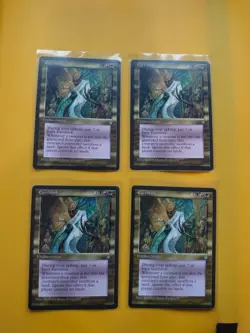 Earthlink. ICE AGE RARE ENCHANTMEt RESERVED LIST PLAYSET Old Vintage. MTG 4 Card - Image 1