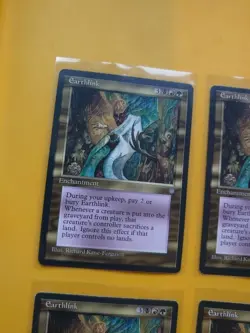 Earthlink. ICE AGE RARE ENCHANTMEt RESERVED LIST PLAYSET Old Vintage. MTG 4 Card - Image 4