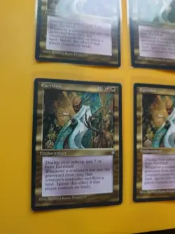 Earthlink. ICE AGE RARE ENCHANTMEt RESERVED LIST PLAYSET Old Vintage. MTG 4 Card - Image 5