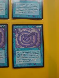 Baki's Curse. Homelands RARE RESERVED LIST PLAYSET Old Vintage. MTG 4 Card - Image 5